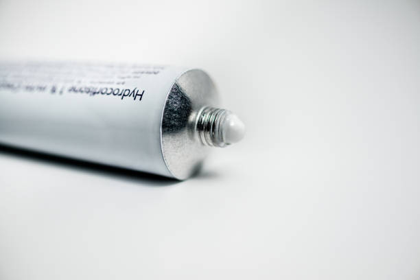 Tube of hydrocortisone cream